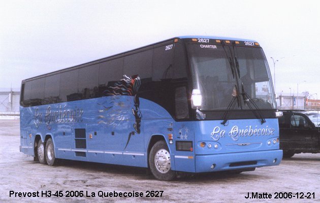 BUS/AUTOBUS: Prevost H3-45 2006 Quebecoise