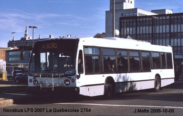 BUS/AUTOBUS: Novabus LFS 2007 Quebecoise