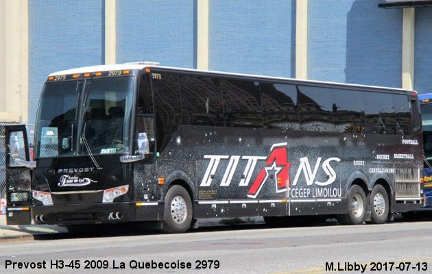 BUS/AUTOBUS: Prevost H3-45 2009 Quebecoise