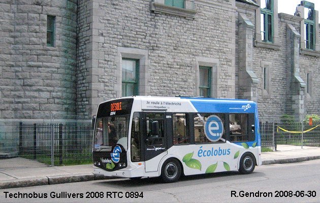 BUS/AUTOBUS: Technobus Gulliver 2008 RTC