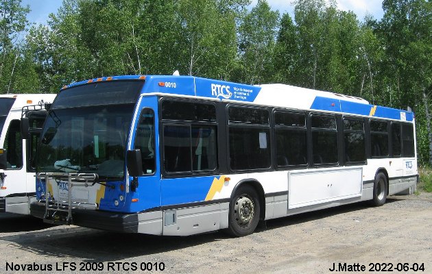 BUS/AUTOBUS: Novabus LFS 2009 Fleurs de Lys