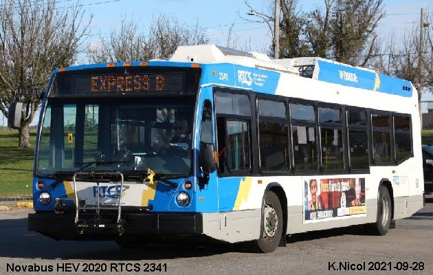 BUS/AUTOBUS: Novabus HEV 2020 RTCS