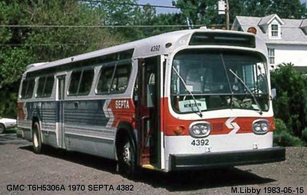 BUS/AUTOBUS: GMC New Look 1970 SEPTA