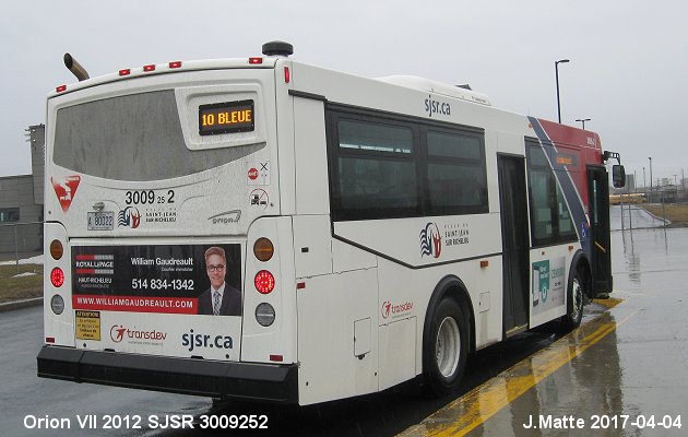 BUS/AUTOBUS: Orion VII CNG 2012 SJSR