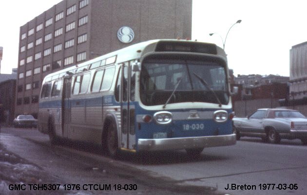 BUS/AUTOBUS: GMC New Look 1976 CTCUM