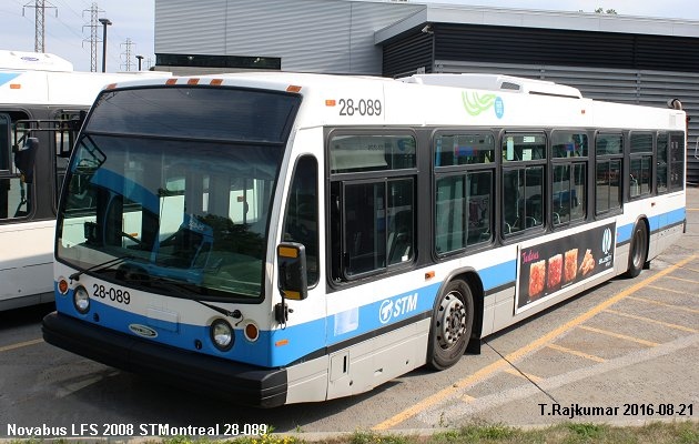 BUS/AUTOBUS: Novabus LFS 2008 STMontreal