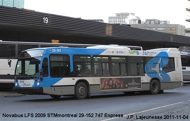 BUS/AUTOBUS: Novabus LFS 2009 STMontreal