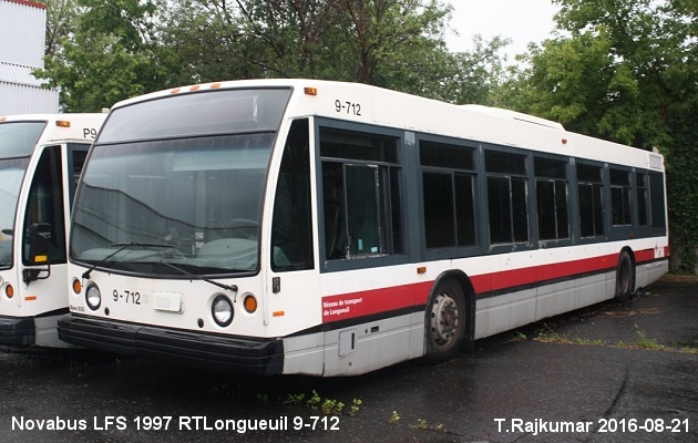 BUS/AUTOBUS: Novabus l 1997 RTLongueuil