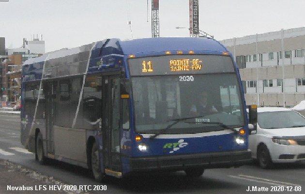 BUS/AUTOBUS: Novabus LFS HEV 2020 RTC