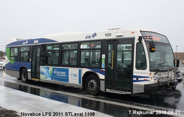 BUS/AUTOBUS: Novabus LFS 2011 STLaval