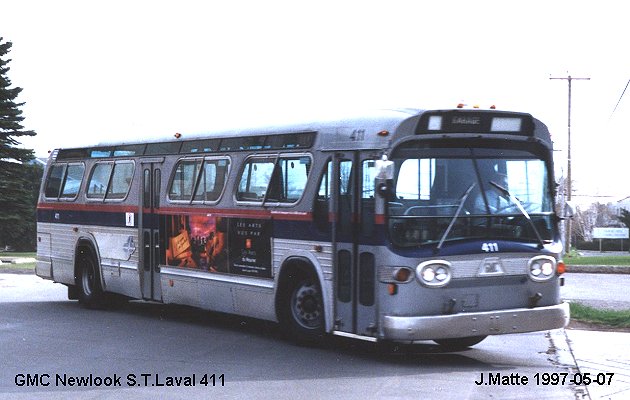 BUS/AUTOBUS: GMC New Look 1984 STLaval