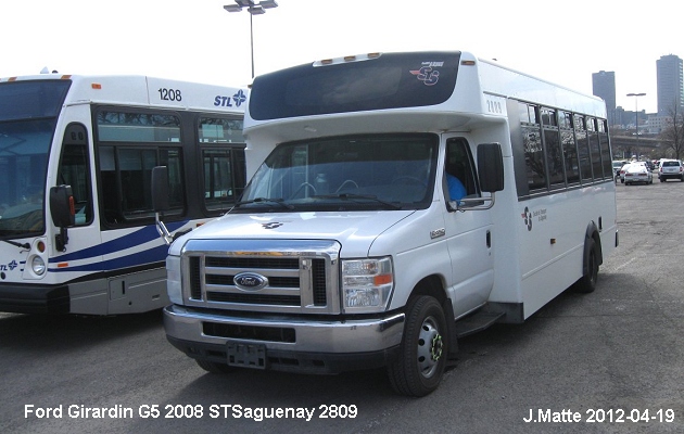 BUS/AUTOBUS: Girardin G5 2008 STSaguenay