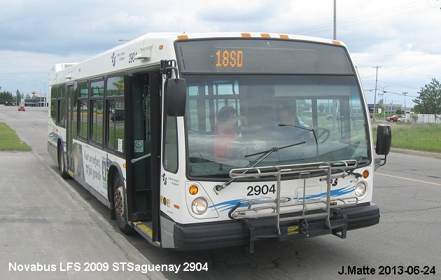BUS/AUTOBUS: Novabus LFS 2009 STSaguenay