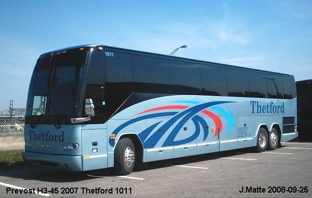 BUS/AUTOBUS: Prevost H3-45 2007 Thetford