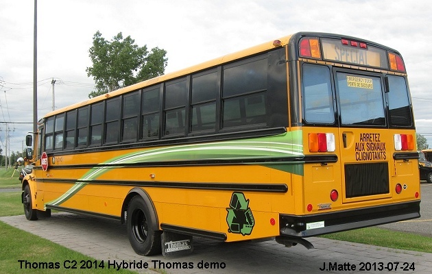 BUS/AUTOBUS: Thomas C2 CNG 2014 Thomas