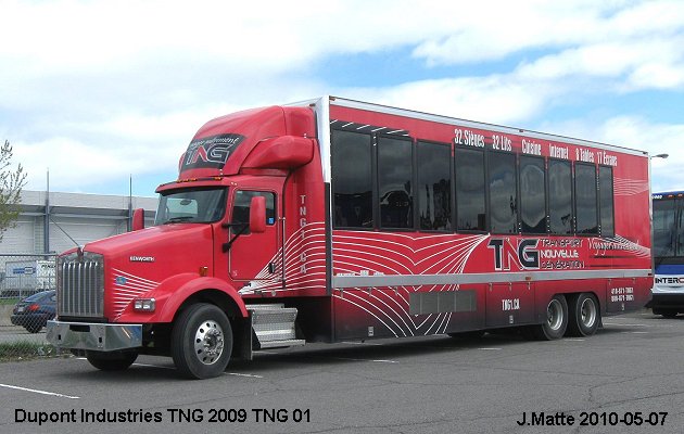 BUS/AUTOBUS: Dupont Industries TNG 2009 TNG