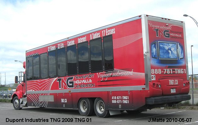 BUS/AUTOBUS: Dupont Industries TNG 2009 TNG