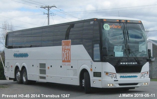 BUS/AUTOBUS: Prevost H3-45 2012 Transbus