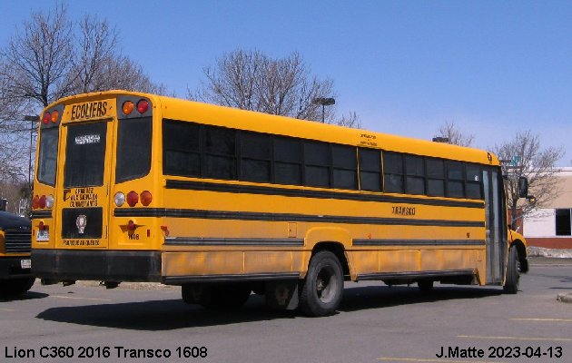 BUS/AUTOBUS: Lion C360 2016 Transco