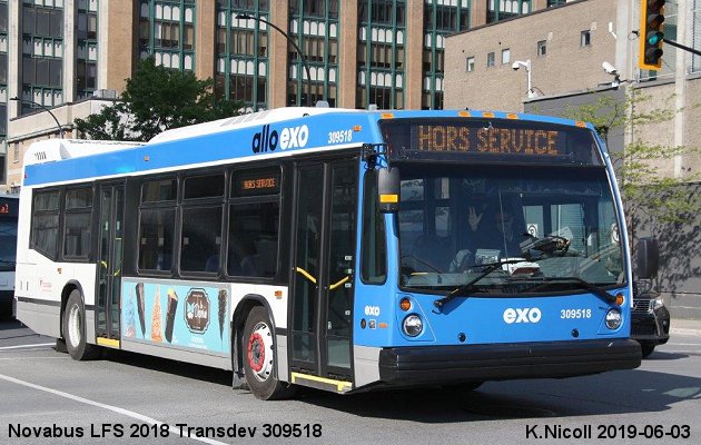 BUS/AUTOBUS: Novabus LFS 2018 SEPTA