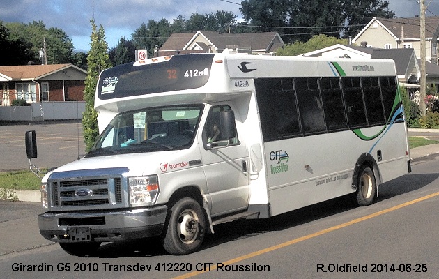BUS/AUTOBUS: Girardin G5 2010 Transdev