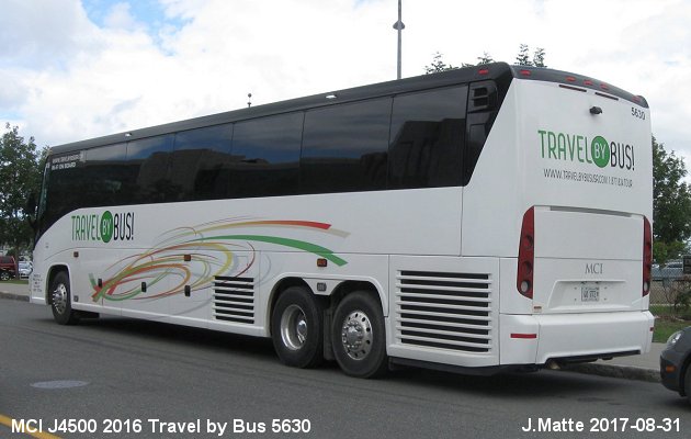 BUS/AUTOBUS: MCI J4500 2016 Travel by Bus
