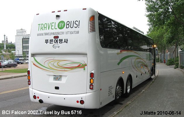 BUS/AUTOBUS: BCI Falcon 45 2007 Travel by Bus