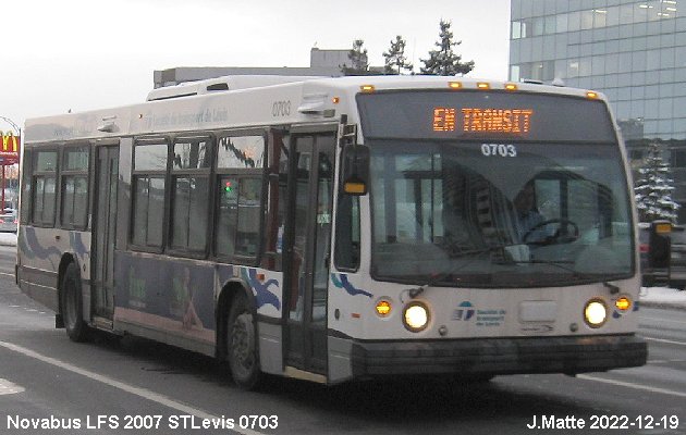 BUS/AUTOBUS: Novabus LFS 2007 STLevis