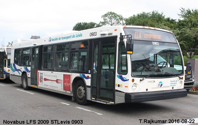 BUS/AUTOBUS: Novabus LFS 2009 STLevis