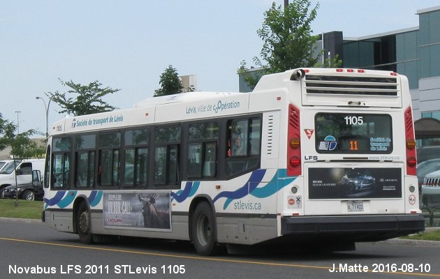 BUS/AUTOBUS: Novabus LFS 2011 STLevis