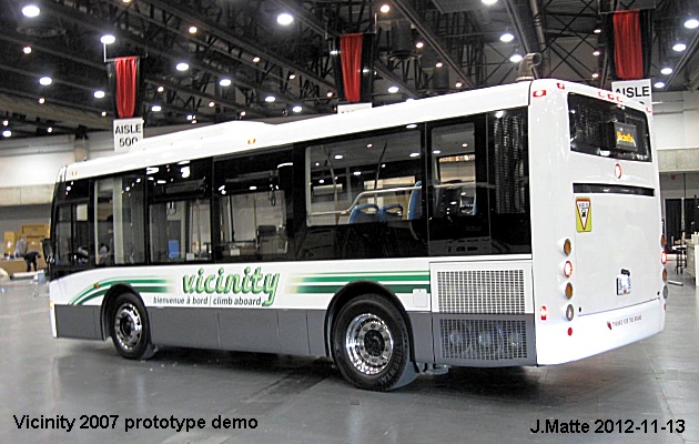 BUS/AUTOBUS: Vicinity LF 2007 Vicinity