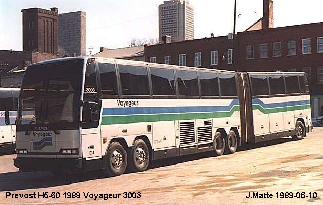BUS/AUTOBUS: Prevost H5-60 1988 Voyageur