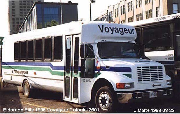 BUS/AUTOBUS: Eldorado Elite 1996 Voyageur Colonial